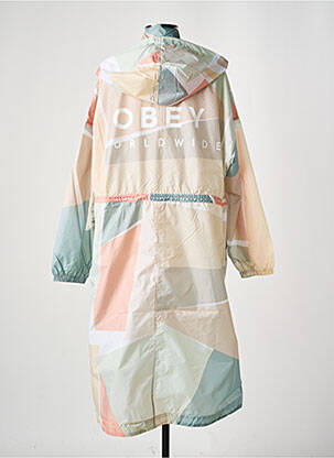 Coupe-vent orange OBEY femme