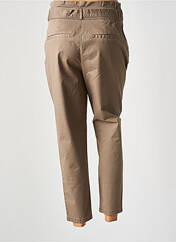 Pantalon chino marron ONLY pour femme seconde vue