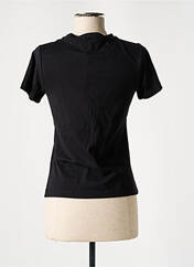 T-shirt noir CEMI pour femme seconde vue