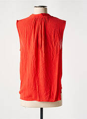 Blouse orange VERO MODA pour femme seconde vue