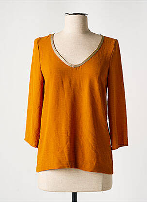 Blouse jaune MORGAN femme
