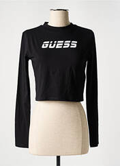 T-shirt noir GUESS pour femme seconde vue