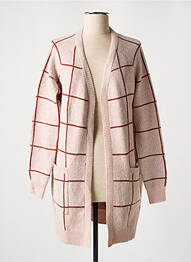 Gilet manches longues rose VERO MODA femme