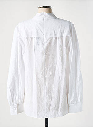 Blouse blanc DEUX. BY ELINE DE MUNCK femme