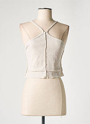 Crop top beige TALLY WEIJL femme