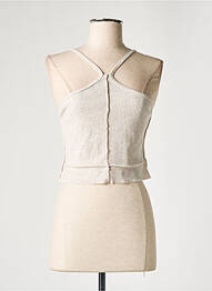 Crop top beige TALLY WEIJL femme