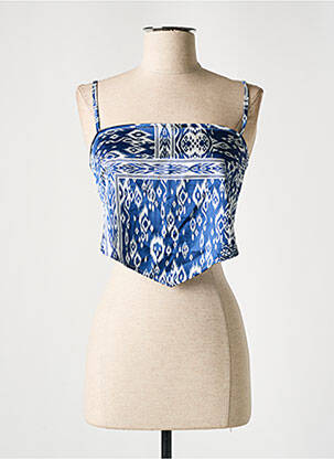 Crop top bleu TALLY WEIJL femme