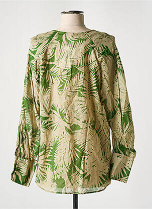 Chemisier vert MANGO femme