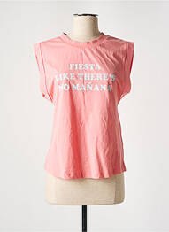 T-shirt rose STIEN EDLUND femme