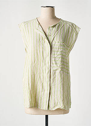 Blouse jaune MANGO femme