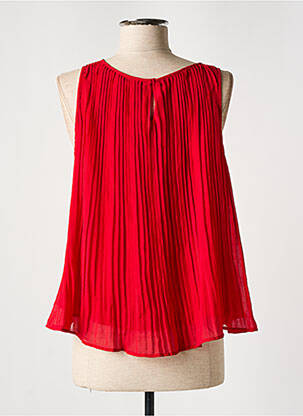 Crop top rouge MANGO femme
