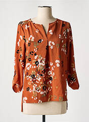 Blouse marron VERO MODA pour femme seconde vue