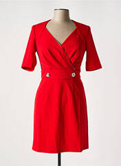 Robe mi-longue rouge MORGAN pour femme seconde vue