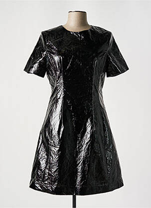 Robe mi-longue noir ASTRID BLACK LABEL femme