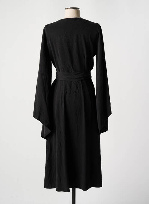 Robe mi-longue noir DEUX. BY ELINE DE MUNCK pour femme