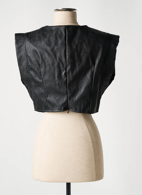 Crop top noir HAILYS pour femme