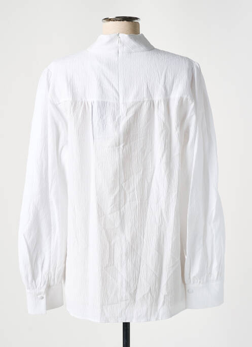 Blouse blanc DEUX. BY ELINE DE MUNCK pour femme