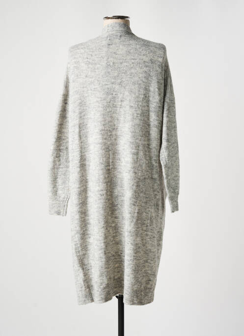 Gilet manches longues gris ONLY femme