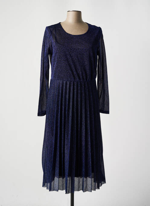 Robe mi-longue bleu ONLY pour femme