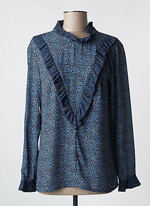 Blouse bleu PAUL BRIAL femme