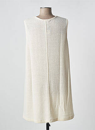 Pull tunique ecru G!OZE femme
