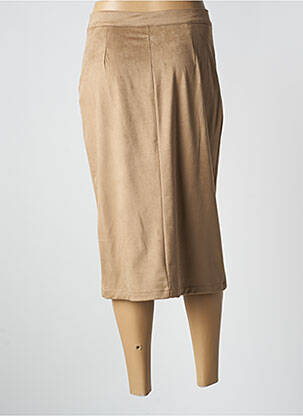 Jupe longue marron PAUL BRIAL femme