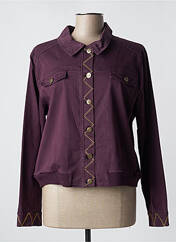 Blouson violet PAUL BRIAL pour femme seconde vue