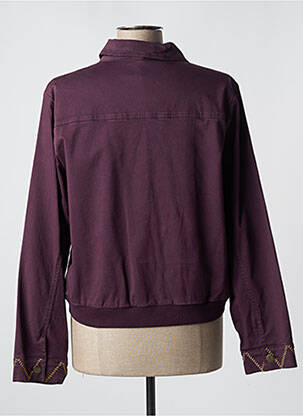 Blouson violet PAUL BRIAL femme