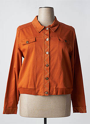 Blouson orange PAUL BRIAL femme