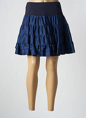 Jupe courte bleu PAUL BRIAL femme