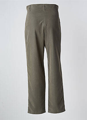 Pantalon droit kaki PAUL BRIAL femme