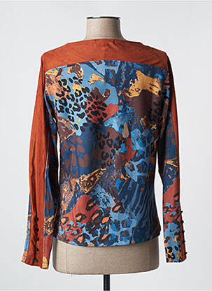 Pull marron PAUL BRIAL femme