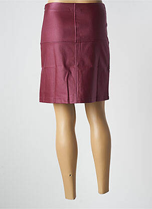 Jupe mi-longue rose MALOKA femme