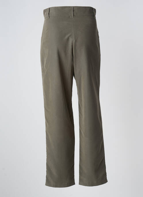 Pantalon droit kaki PAUL BRIAL femme
