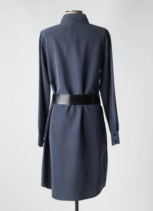 Robe mi-longue gris PAUL BRIAL pour femme