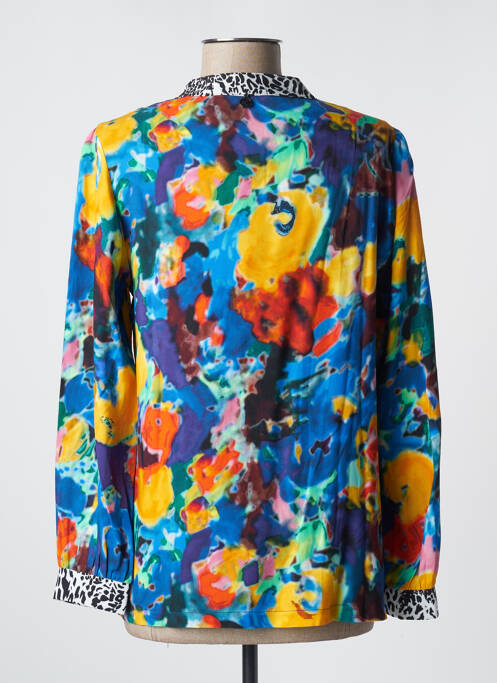 Blouse bleu MALOKA pour femme