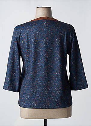 T-shirt bleu PAUL BRIAL femme