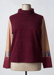 Pull rose PAUL BRIAL pour femme seconde vue