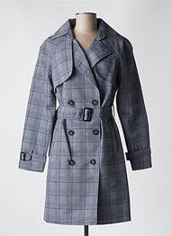 Trench gris PAUL BRIAL femme