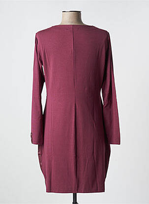 Robe mi-longue rose MALOKA femme