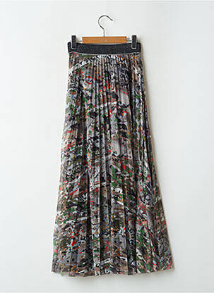 Jupe longue vert MALOKA femme