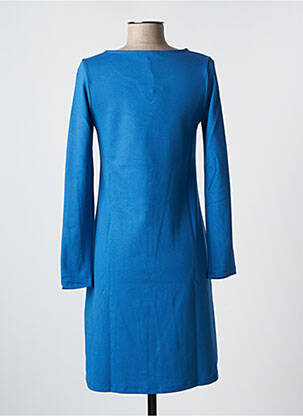 Robe mi-longue bleu MALOKA femme