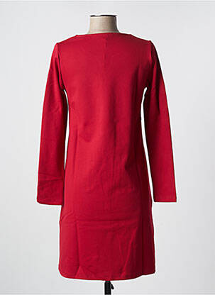 Robe mi-longue rouge MALOKA femme