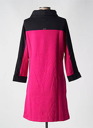 Robe mi-longue rose MALOKA femme
