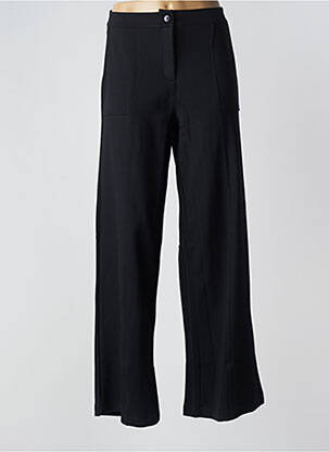 Pantalon droit noir MALOKA femme