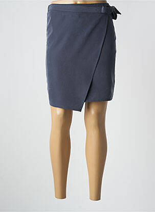 Jupe courte gris PAUL BRIAL femme