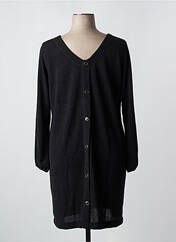 Robe pull noir MALOKA pour femme seconde vue