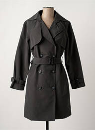 Trench gris PAUL BRIAL femme
