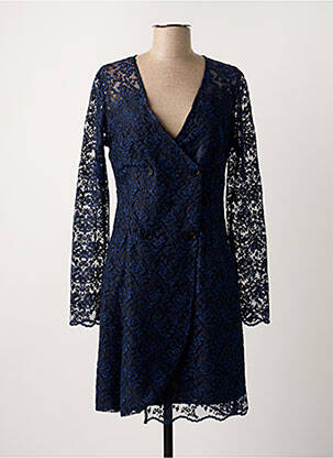 Robe mi-longue bleu PAUL BRIAL pour femme