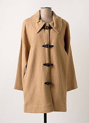 Manteau long marron PAUL BRIAL femme